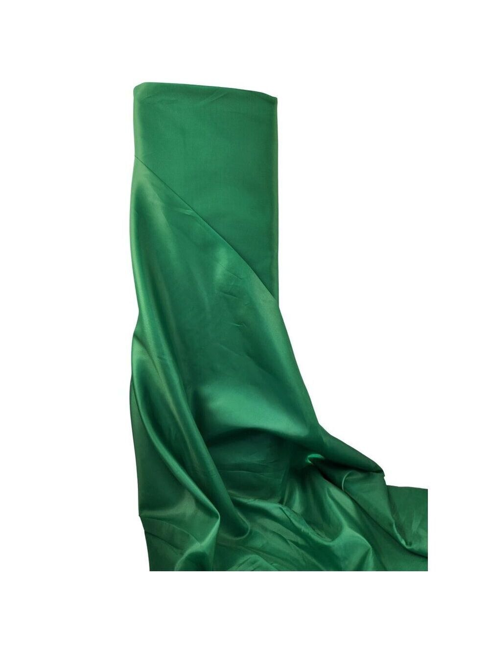 Emerald Green Nylon Lining Fabric 42 Wide Satin Finish By The Yard